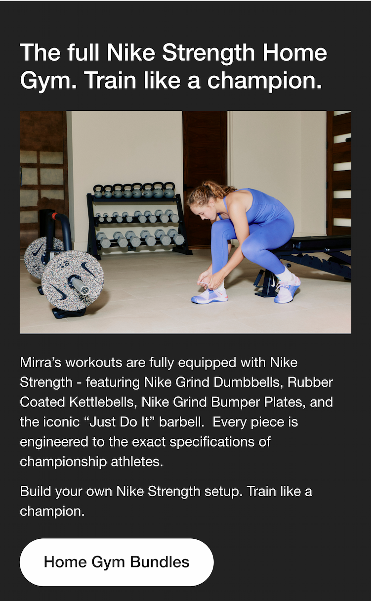 Nike Home Gym Bundles